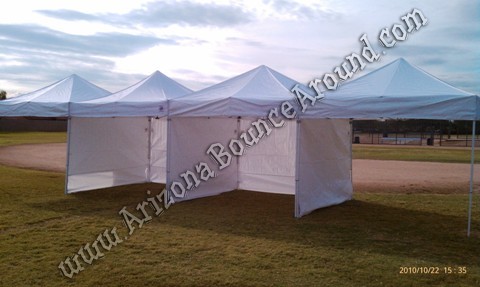 10X10 party tent canopy rental phoenix, Arizona